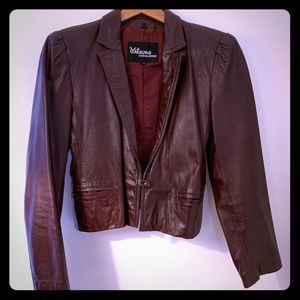Vintage leather jacket